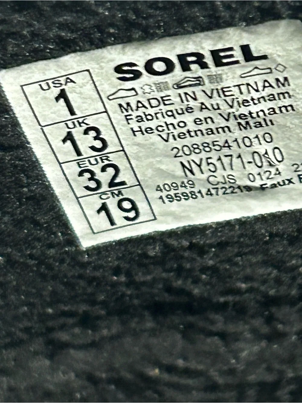 Sorel explorer 3 black suede winter snow boots pink sole
